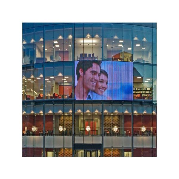 Lionled P15.6 Outdoor Transparent LED Billboard Display For Outdoor Advertising