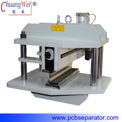 Máquina de corte de alumínio do PWB com lâmina linear, CWVC-450