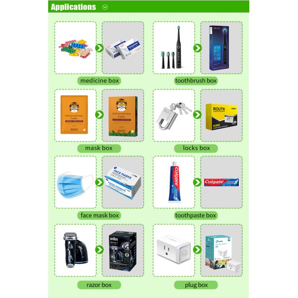 Pharmaceutical Blister Automatic Cartoning Machine Medicine Cosmetic Toothpaste