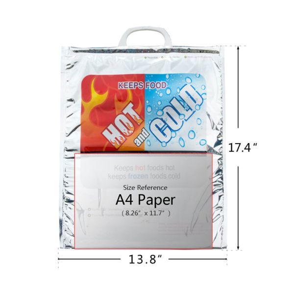 Путешествовать большие сумки доставки еды, сумка 54*41cm горячая холодная более крутая