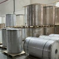 Transparent Bright Silver PET Adhesive Sticker For Pharmaceutical Industry