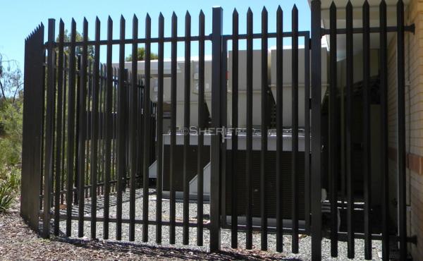 1800mm x 2400mm ,2100mm x 2400mm garrison tubular fencing ,steel high security Hercules fencing