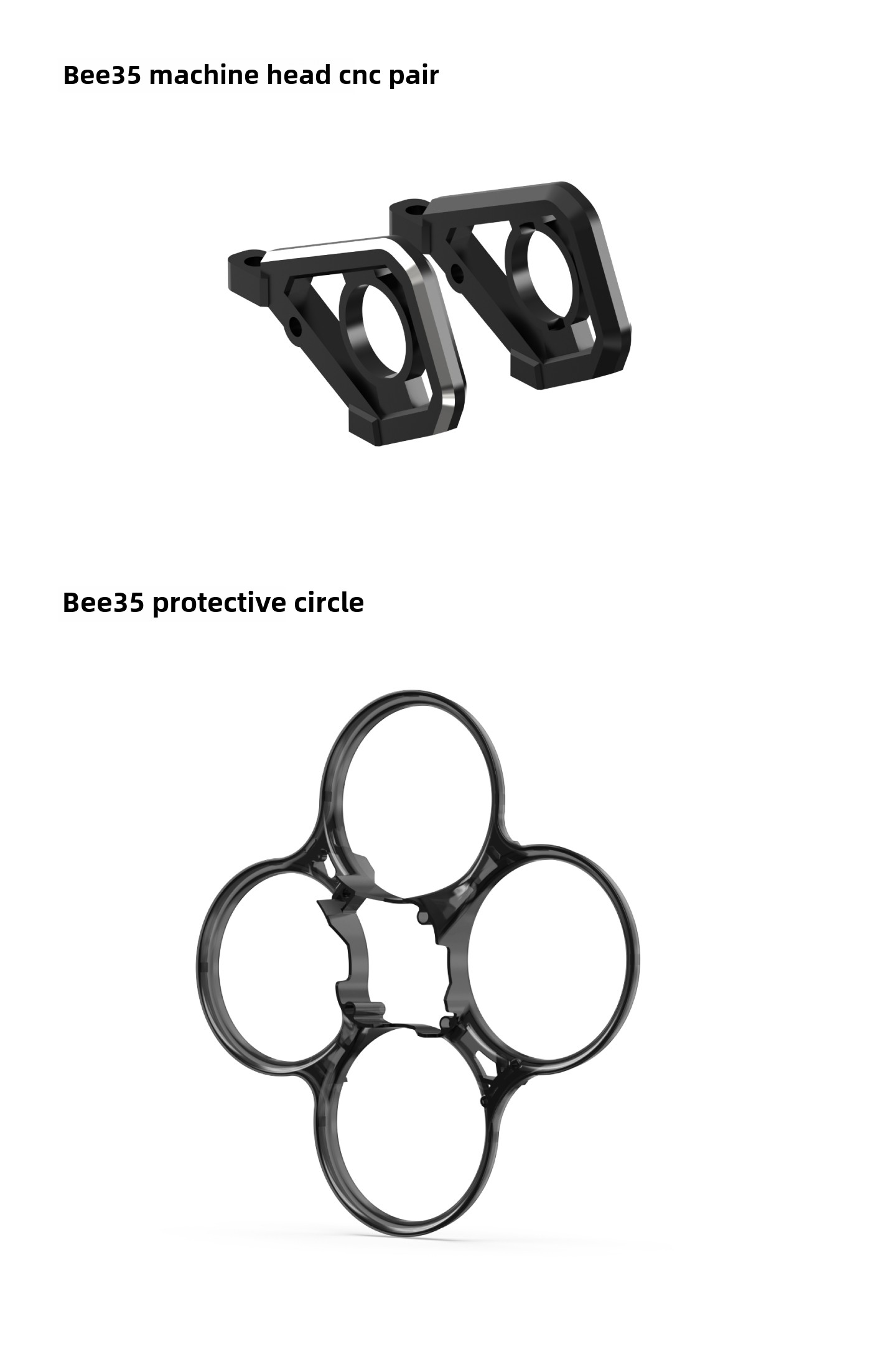 Speedybee Bee35 Advanced Racing Drone Parts Aluminium Carbon Fiber Rack Accessories With Camera Application