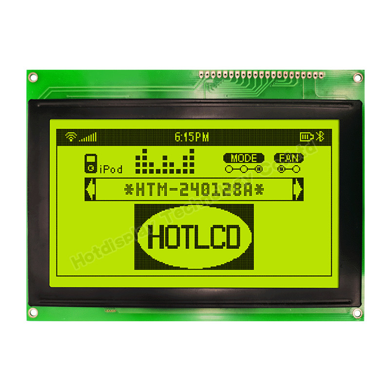 Промышленное 240x128 графический LCD, дисплей MCU/8bit T6963C STN LCD