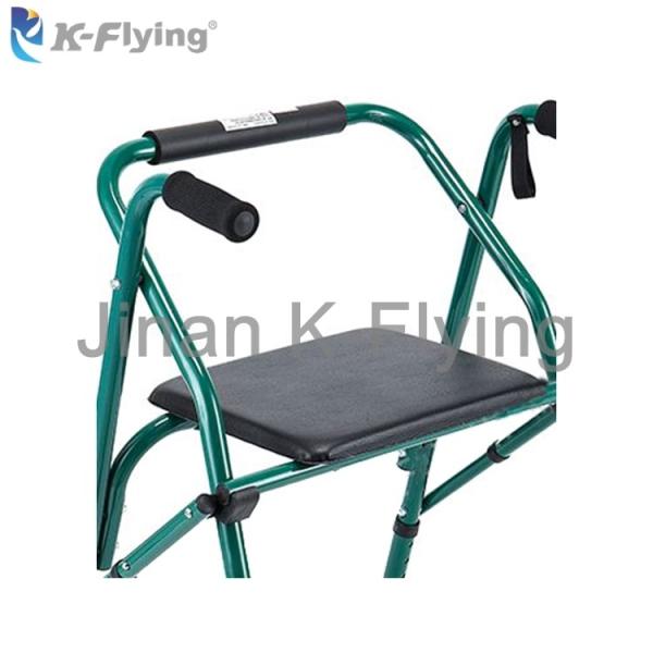 Pessoas idosas médicas ajustáveis do equipamento da reabilitação da altura que dobram Rollator de passeio