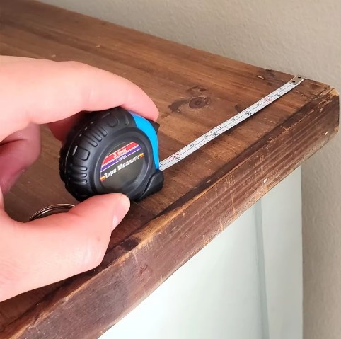 Почтовый размер 3 ступни ленты измерения с ключевой цепью - дюйма и сантиметров - 1 м Дети измерения ленты вытягиваемый