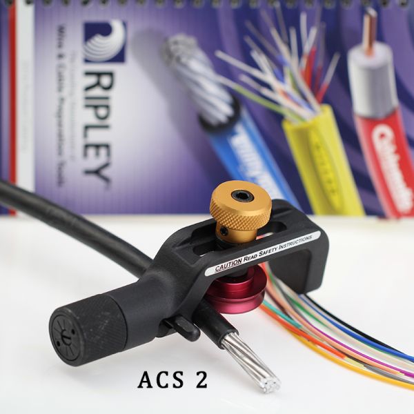 Herramientas de fibra óptica al aire libre acorazadas de la fibra óptica de la cortadora del cable ACS/ACS-2