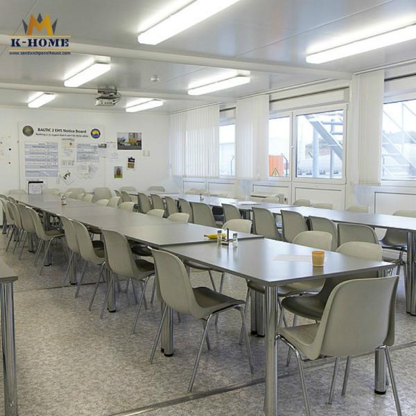 Casa pré-fabricada portátil cozinha renovada do recipiente que janta o restaurante para a venda
