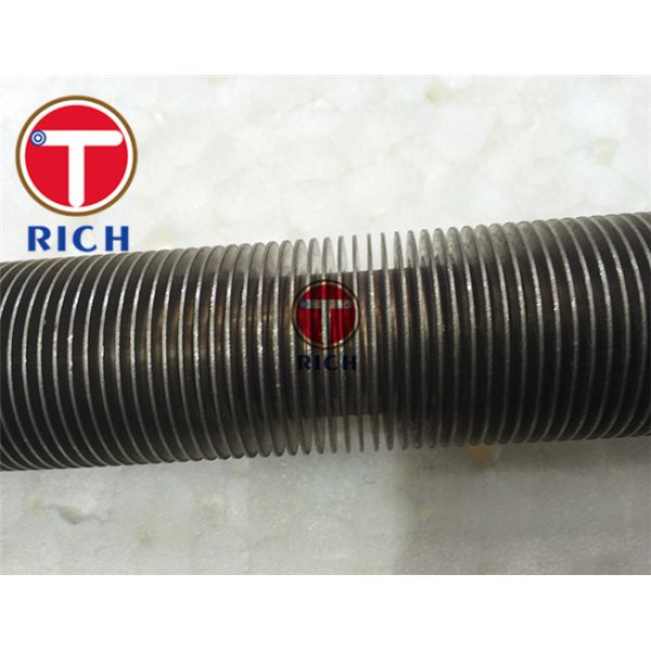 ASTM A213 Stainless Steel Fin Tube 1100 Aluminum Fin Embedded In 304 Tube