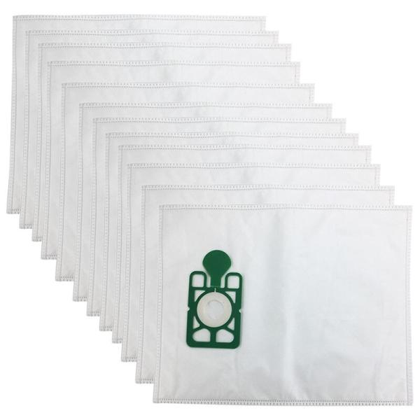 Saco de filtro sintético não tecido branco da poeira do vácuo de Numatic NVM-1CH