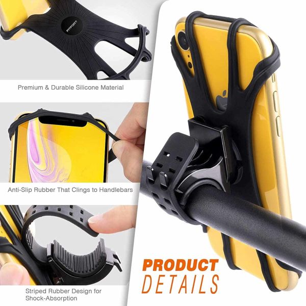 RoHS quad lock motorbike mount Waterproof Cell Phone Holder For Motorcycle