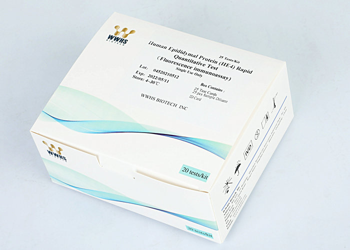 Быстрый количественный FIA POCT IVD кассеты теста Immunoassay флуоресцирования HE4