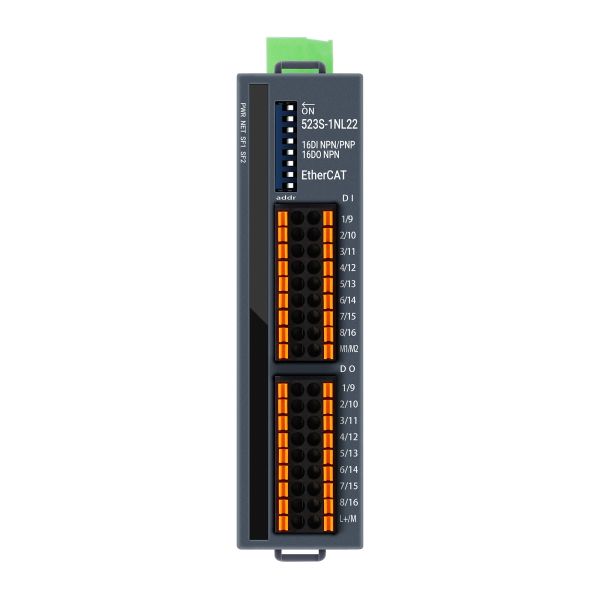 Industrial remote EtherCAT I/O Module 2 RJ45 100Mbit/s EtherCAT Standalone PAL I/O System Analog/ Digital DC24V Input