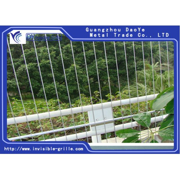 Выносливый материал как окна провода толщины Sstainless гриль стального 2 mm невидимый