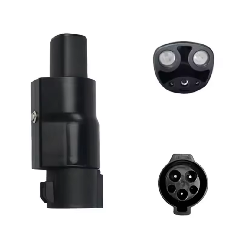 Compact and Portable 220V 7KW 32A Adapter for Tesla Car Type 1 Charging Pile to Tesla Car EV Charge Customized Plug Type1
