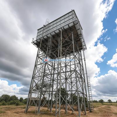 Durable Steel Water Tank Tower , Elevated Steel Water Storage Tanks