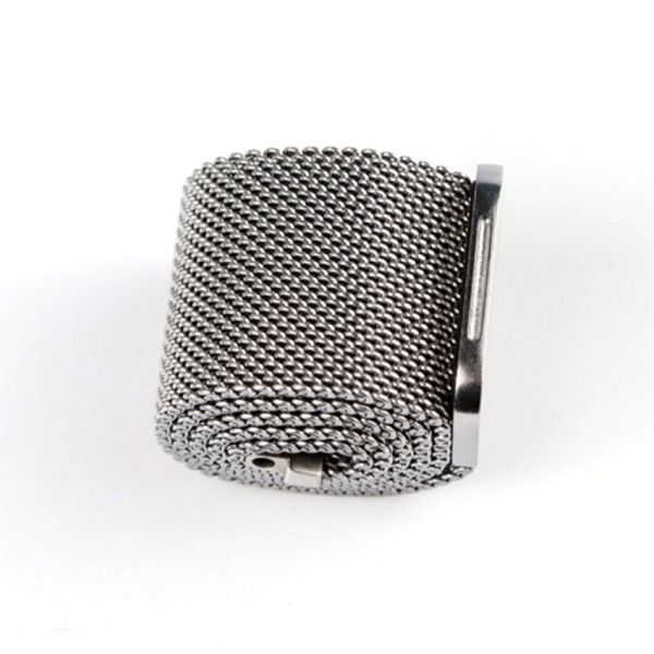 14mm Width Watches Spare Parts , Stainless Steel Wrist Watch Band