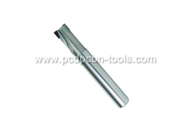 Flat Pcd Diamond End Mills , Halnn High Speed Milling Acrylic Sheet