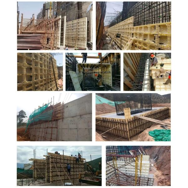 Reusable ABS PP Concrete Formwork with Customizable Dimensions and High Corrosion Resistance for Construction Molds