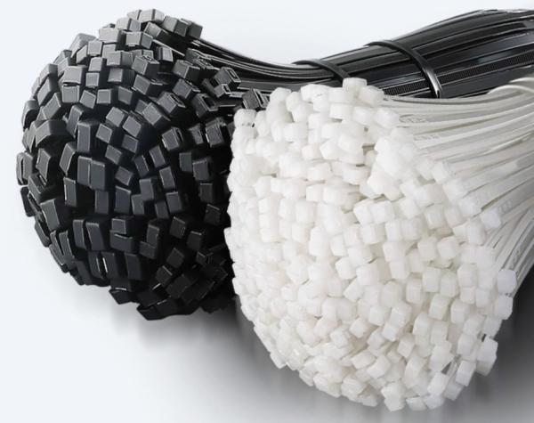 250mm Black Self Locking Plastic Cable Tie Pa66 Disposable Cable Wire Ties