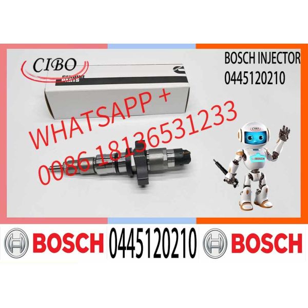 Fuel Injection Diesel Fuel Injector 0445120210 Elect 0 445 120 209 Diesel Fuel Injector 0445 120 209 0445120209 For Car