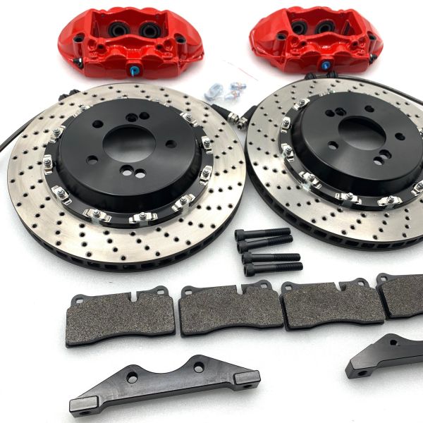 Kits de frein de pot de la voiture 4 de l'arrière HT250 pour le calibre Bell flottante 355*28mm de voitures