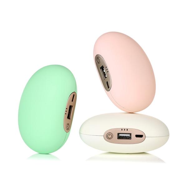 Mini pea pocket Hand Heater With Power Bank Vibration body Massage SW-398