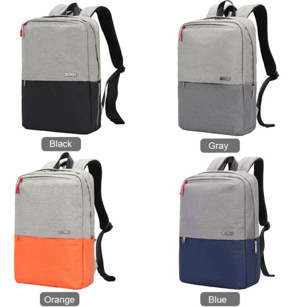 USB Anti Theft Charging Backpack Waterproof 15.6 Inch Laptop Rucksack
