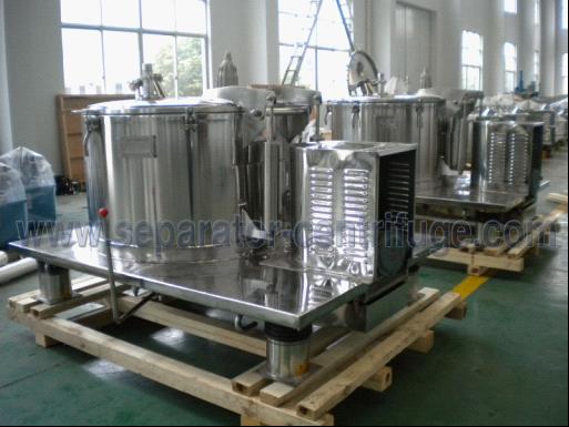 Centrifugadoras de la centrifugadora/de la cesta de la comida de la descarga del top de la placa para separar suspensiones
