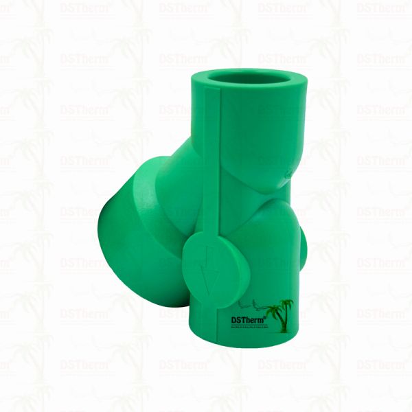 PPR Strainer Valve PN25  Compact Y-Shape Filter Valve 20–32mm for Water Systems
