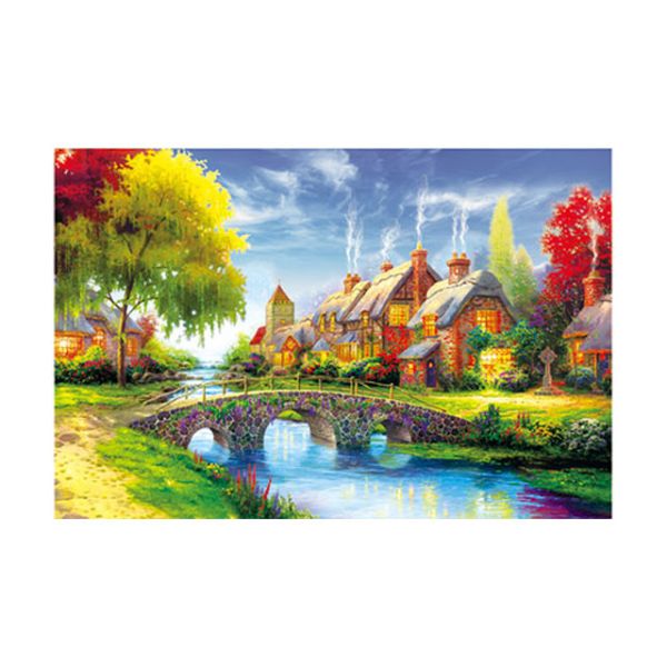 0.6mm PET 40*60cm 3D Lenticular Poster / 3D Depth Effect Lenticular Landscape Poster