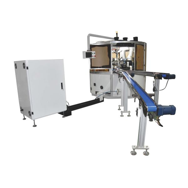 2 Color Flatbed Vertical Screen Printing Machine Fully Automatic For Cosmetic Box Ruler