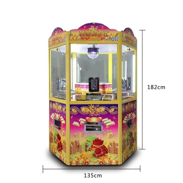 Modern Tabletop Coin Arcade Pusher Machine Bonus Game With US PLUG