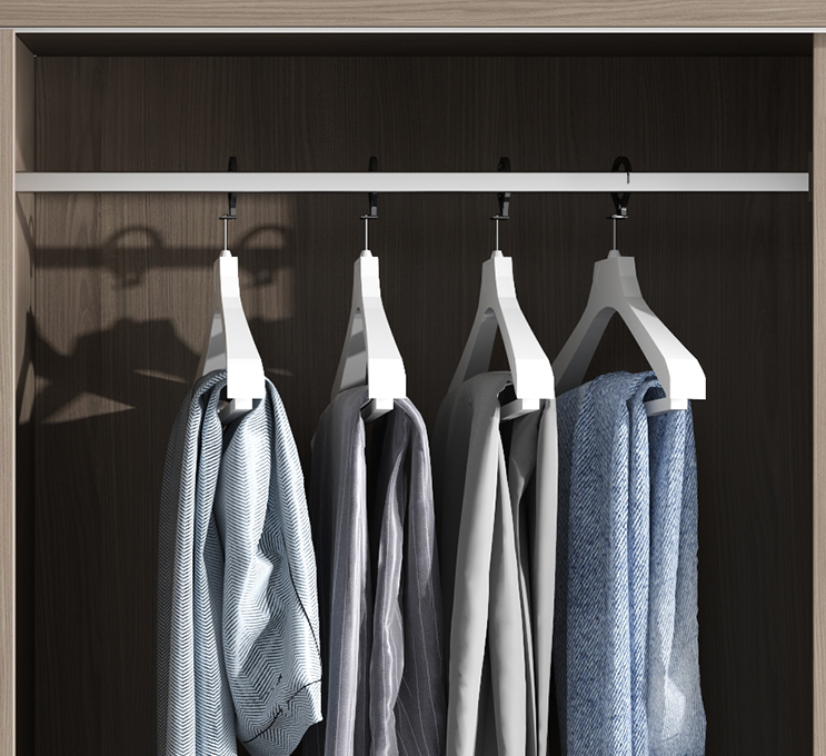 opciones del multicolor del gabinete de la habitación del MDF de la altura de los 240cm con dos puertas deslizantes