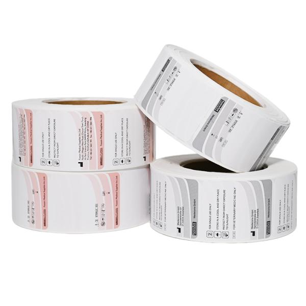 Thermal Adhesive Labels Waterproof And High Definition Printable