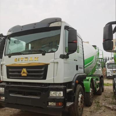 Used SINOTRUK SITRAK 12m³ Concrete Mixer Truck – 340HP Powerful Engine | 8x4 Drive | High Efficiency