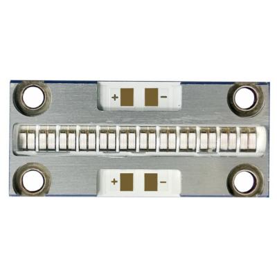 40x18mm 60deg 9-10W/Cm2 88W 380nm - 410nm Copper Substrate COB UV LED Module 3D Printer  UV Curing
