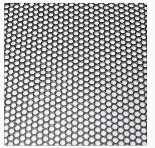 Black Aluminum Alloy Wire Mesh Wall Cladding Panels Architectural Expanded Metal Mesh Perforated for External Decoration Plain