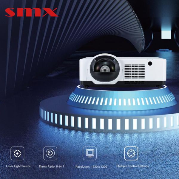 SMX 6000 Люменов короткометражный лазерный проектор 4K 3D Immersive Experience Projection