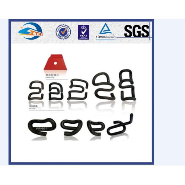 High Hardness Industrial Elastic Rail Clips Tension Spring Clamp