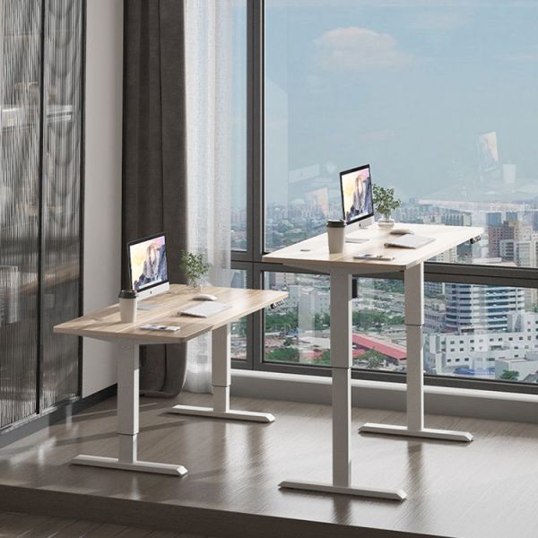 Поставщики дизайн деревянный электрический регулируемый по высоте кофейный стол для коммерческого офиса