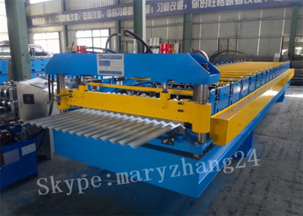 5.5kw Motor Corrugated Roll Forming Machine With Automatic Control System For Steel Plants