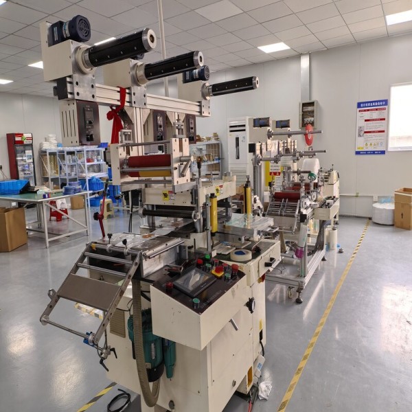 Rotary Die Cutting Machine For High Volume Adhesive Vent / Acoustic Mesh