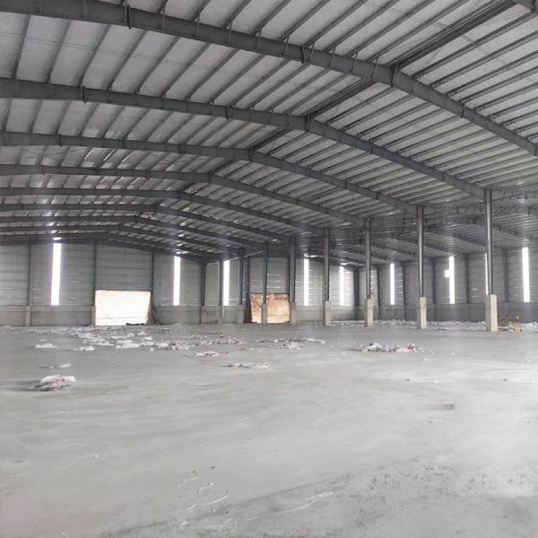 Solid H-shape Steel Beam Customized Steel Frame Hangar Workshop Warehouse with Water Proof and Hurricane Proof Features