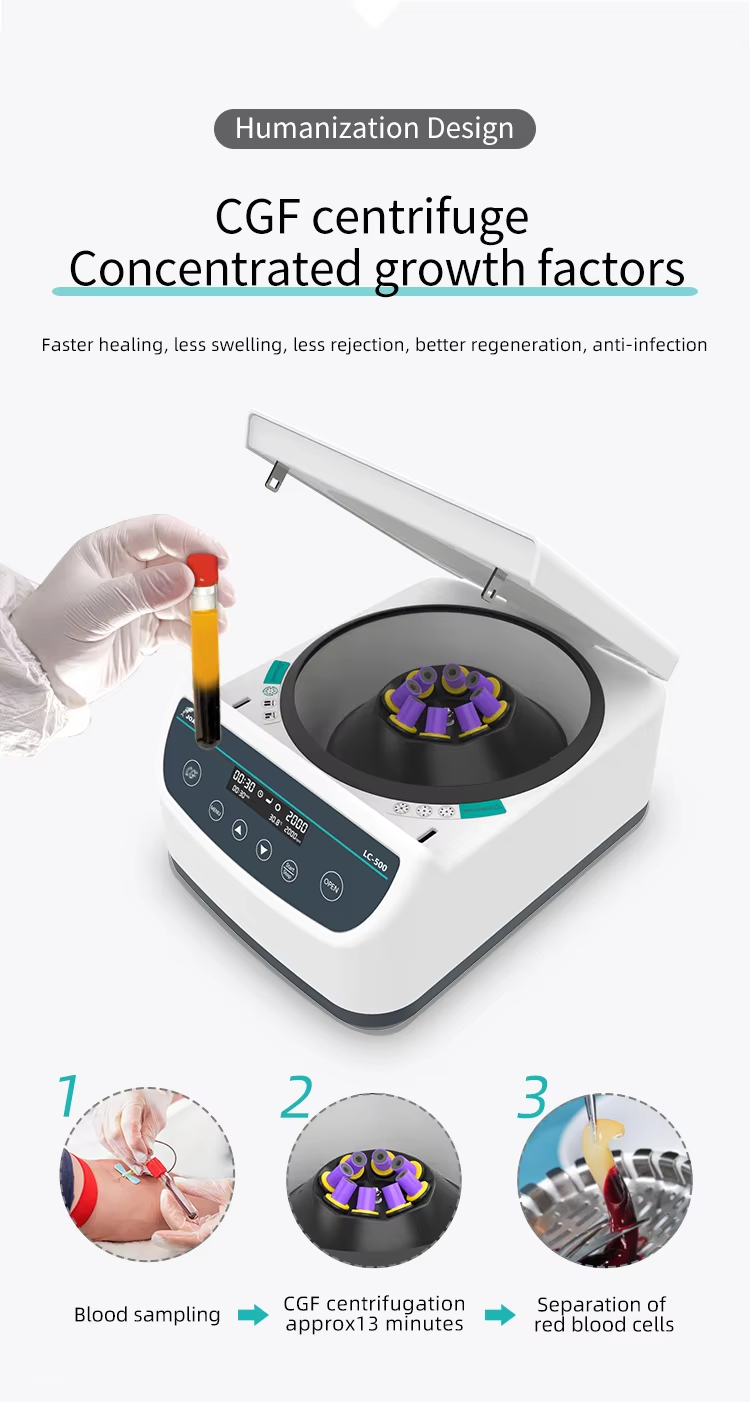 DB100-G PRP Machine Plasma Concentrate Gel Maker Aesthetic Clinic Injection Device for Collagen Induction