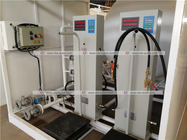 10Units 10,000Liter LPG Skid Plant Cooking Gas Skid Station in Nigeria