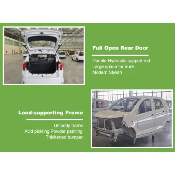 Raysince New model electric vehicle 4 Seats 5 door China high speed electric car