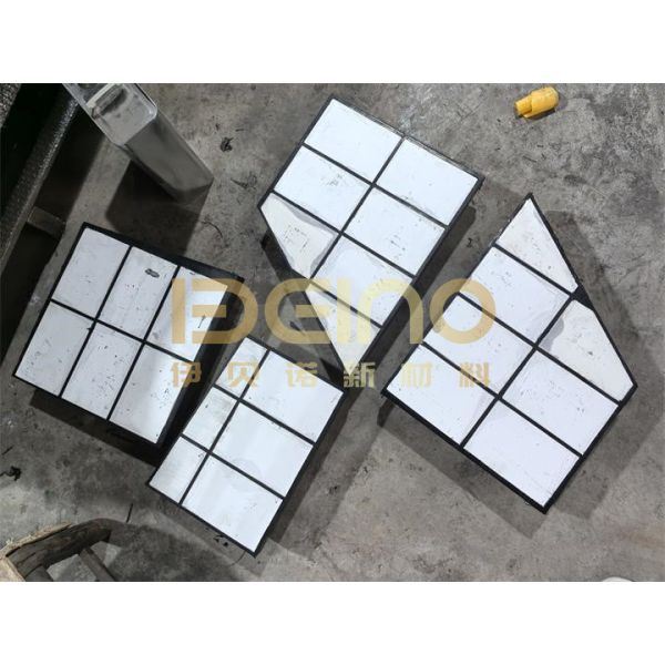 Composite Rubber Ceramic Wear Liners As Protective Lining Rubber Ceramic Composite Wear Liners
