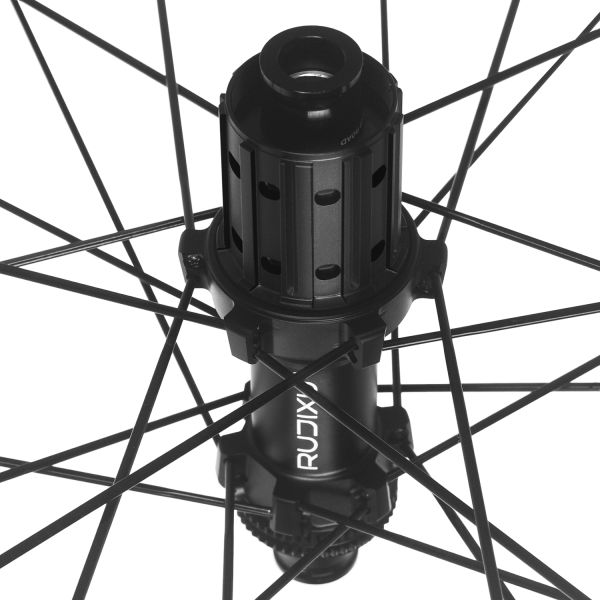 Juego de ruedas de freno de disco 700C con trinquete de 36T, marca romboidal, carbono recto, clincher