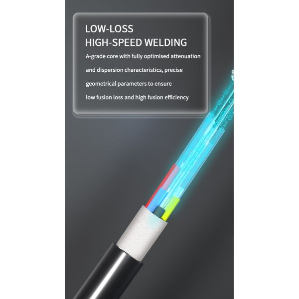 HDPE Jacket HXCOWO GYFTY 2-288Core SM G652D Duct Fiber Optic Cable for Connection